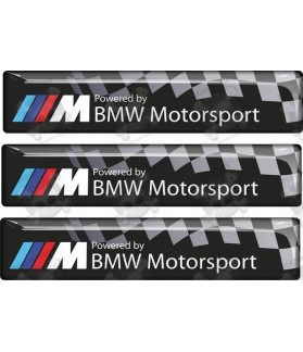 BMW German M Performance gel x3 Stickers (Produto compatível)