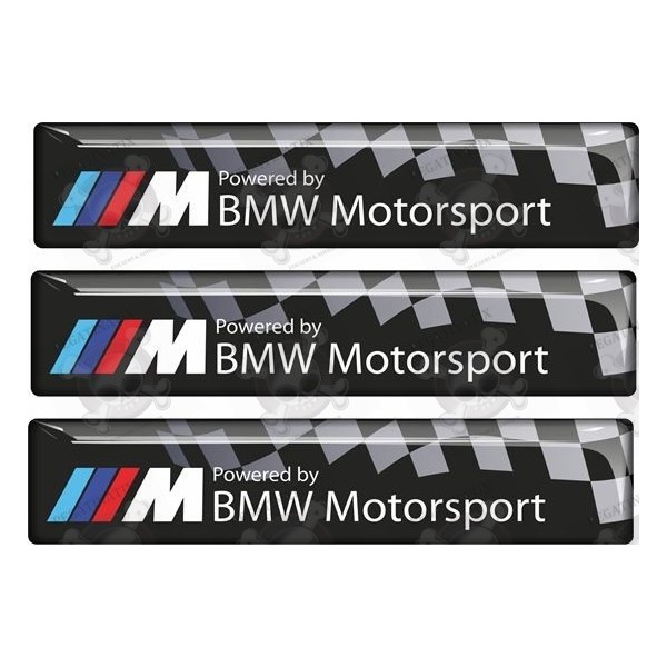 BMW Sticker BMW Aufkleber-Set Logo M Performance Selbstklebende Sticker,  (1-tlg)
