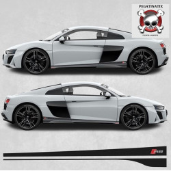 Audi R8 Side Stripes Side Stripes Adhesivo