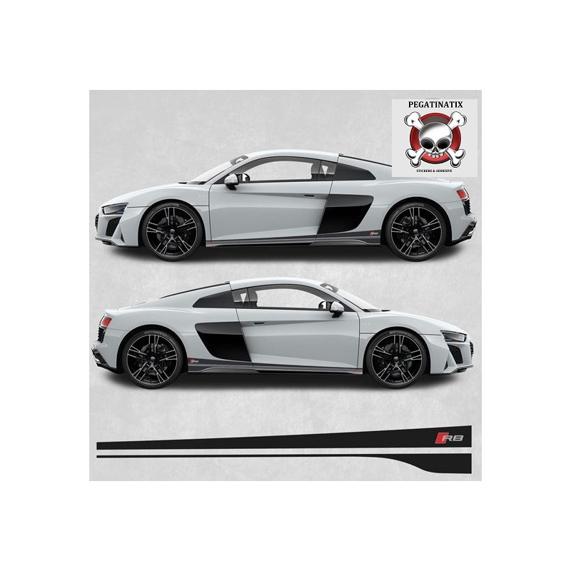 Audi R8 Side Stripes Side Stripes Adhesivo