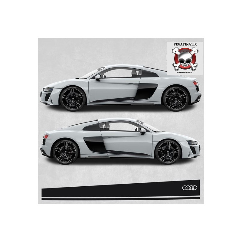 Audi R8 Side Stripes Side Stripes Stickers