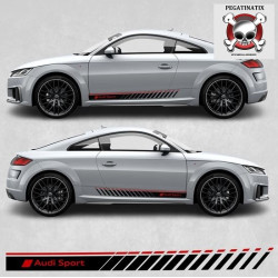 Audi TT Side Stripes Side Stripes Stickers