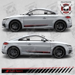 Audi TT Side Stripes Side Stripes Adhesivo