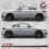 Audi TT Side Stripes Stickers (Produto compatível)