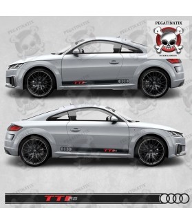 Audi TT Side Stripes AUFKLEBER (Kompatibles Produkt)