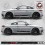 Audi TT Side Stripes autocollant (Produit compatible)
