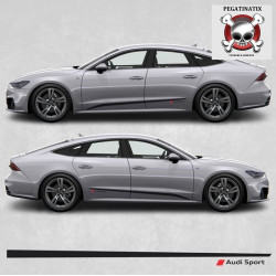 Audi A7 Side Stripes Adhesivo