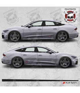 Audi A7 Side Stripes Adhesivo (Producto compatible)