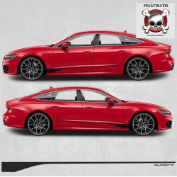 Audi A7 Quattro Side Stripes ADESIVI