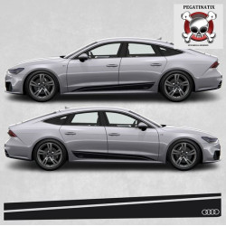 Audi A7 Side Stripes Adhesivo