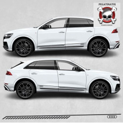 Audi Q8 Side Stripes Adhesivo
