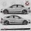 Audi A3 Audi Sport Side Stripes ADESIVI (Prodotto compatibile)