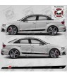Audi A3 Audi Sport Side Stripes AUFKLEBER