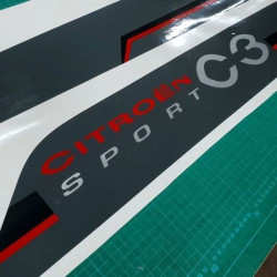 Citroen C3 Sport Side Stripes ADESIVI