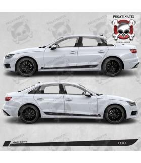 Audi A4 SPORT Side Stripes Adhesivo (Producto compatible)