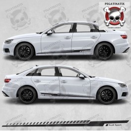 Audi A4 SPORT Side Stripes Adhesivo
