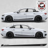 Audi A4 QUATTRO Side Stripes Adhesivo