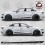Audi A4 QUATTRO Side Stripes Stickers (Compatible Product)