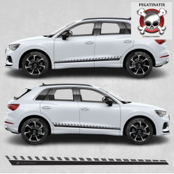 Audi Q3 SPORT Side Stripes Adhesivo