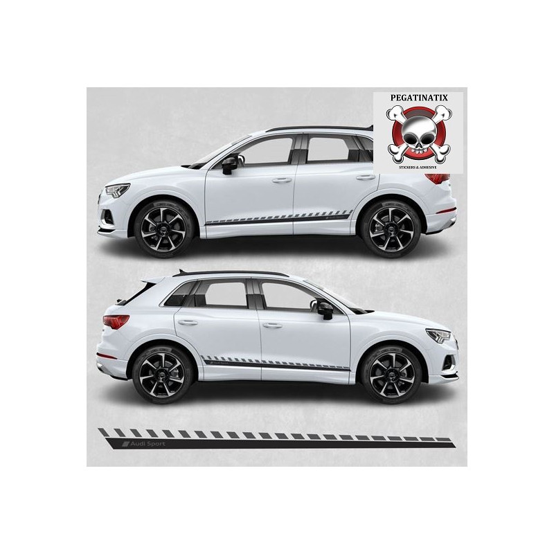 Audi Q3 SPORT Side Stripes Adhesivo
