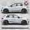 Audi Q3 SPORT Side Stripes ADESIVI (Prodotto compatibile)