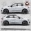 Audi Q3 QUATTRO Stripes autocollant (Produit compatible)