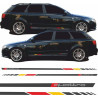 Audi A4 B6 / B7 Quattro Side Stripes ADESIVI