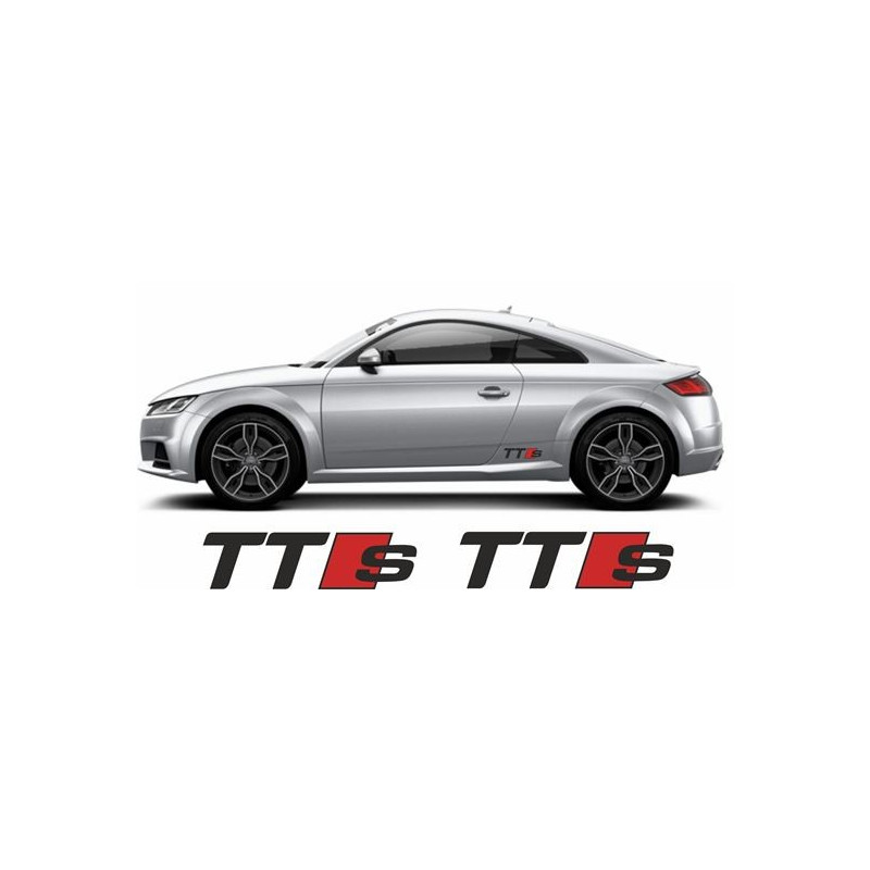 Audi TTS Side Stripes Adhesivo