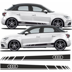 Audi A1 Side Stripes AUFKLEBER