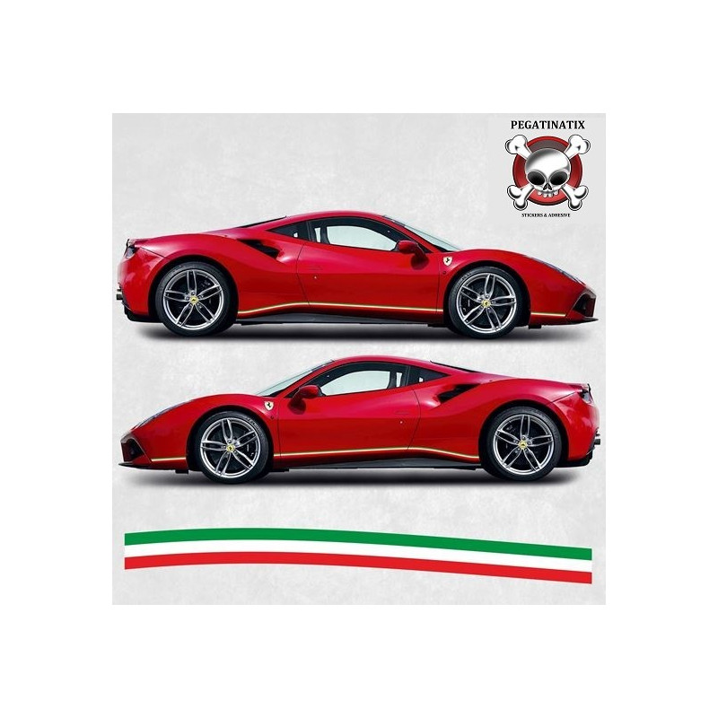 Ferrari 488 GTB Stripes adesivi
