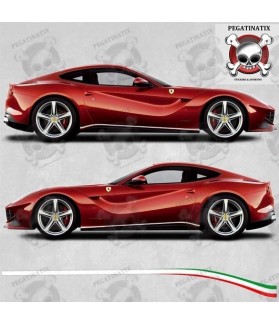 Ferrari F12 Berlinetta Italia Stripes aufkleber