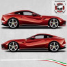 Ferrari F12 Berlinetta Italia Stripes stickers
