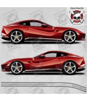 Ferrari F12 Berlinetta Italia Stripes decals (Compatible Product)
