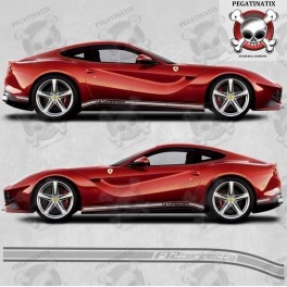 Ferrari F12 Berlinetta Italia Stripes decals