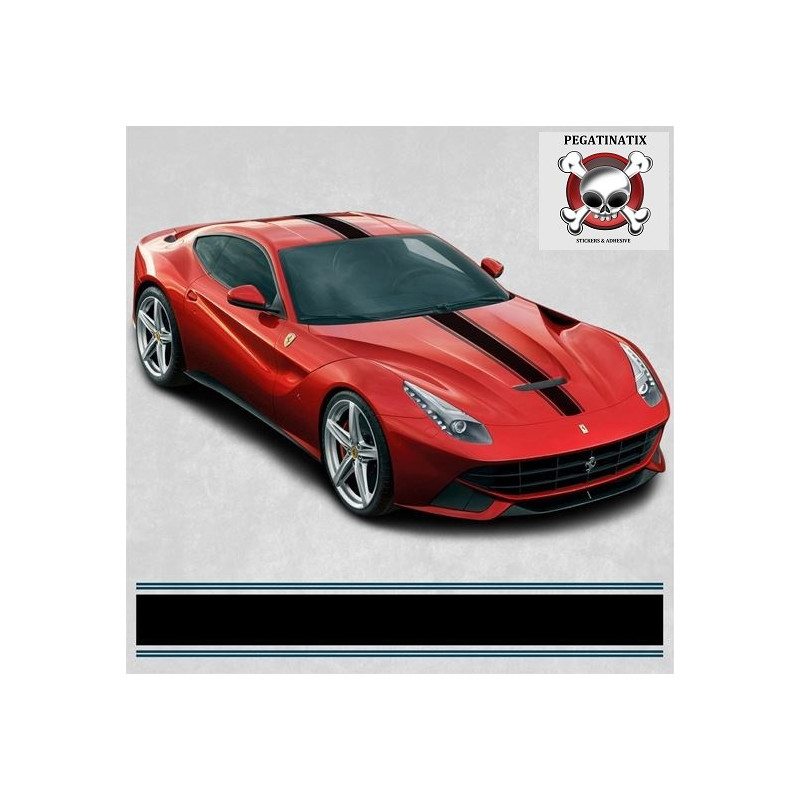 Ferrari F12 Berlinetta Stripes adesivos