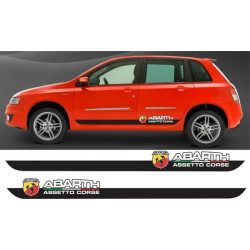 Fiat Stilo Abarth side Stripes AUFKLEBER