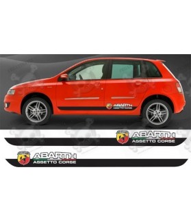 Fiat Stilo Abarth side Stripes STICKERS (Compatible Product)