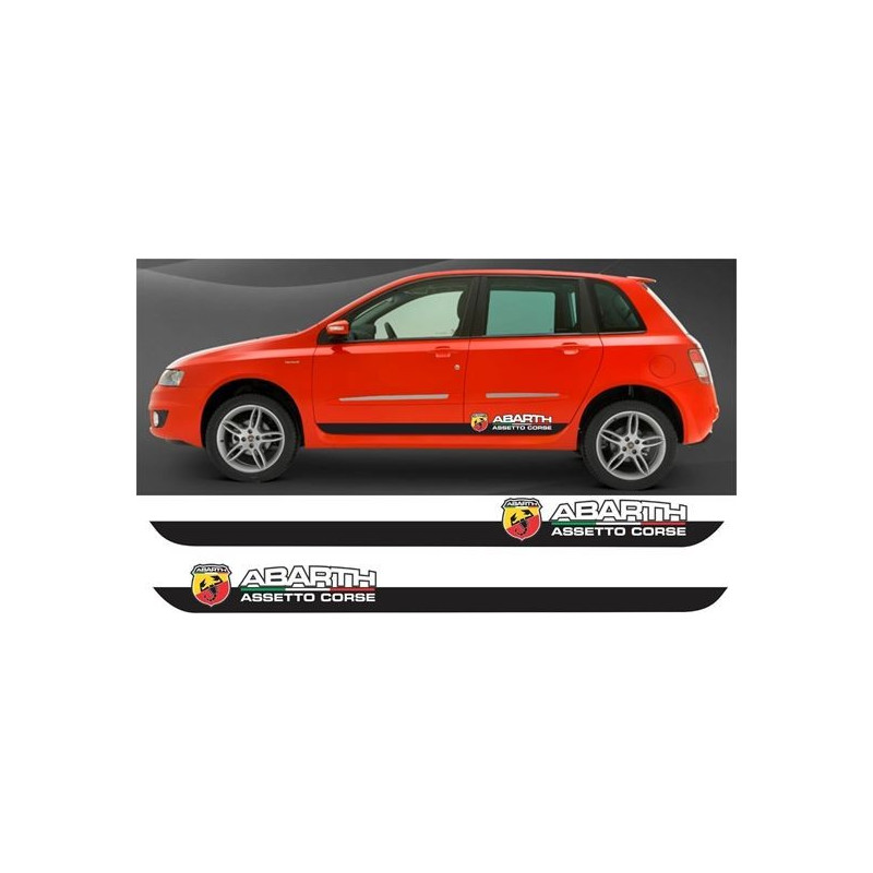 Fiat Stilo Abarth side Stripes ADESIVI