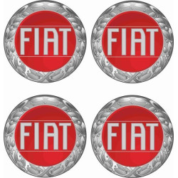 Fiat Wheel centre Gel Badges ADHESIVOS