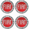 Fiat Wheel centre Gel Badges AUFKLEBER