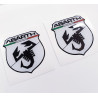 Fiat 500 / 595 Badge Domed Gel 70mm adesivos