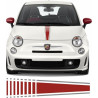 Fiat 500 /595 Abarth Bonnet Stripe ADHESIVOS