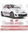 Fiat 500 Abarth side Stripes ADESIVI