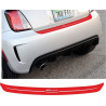Fiat 500 / Abarth 2007 - 2015 rear bumper ADESIVOS