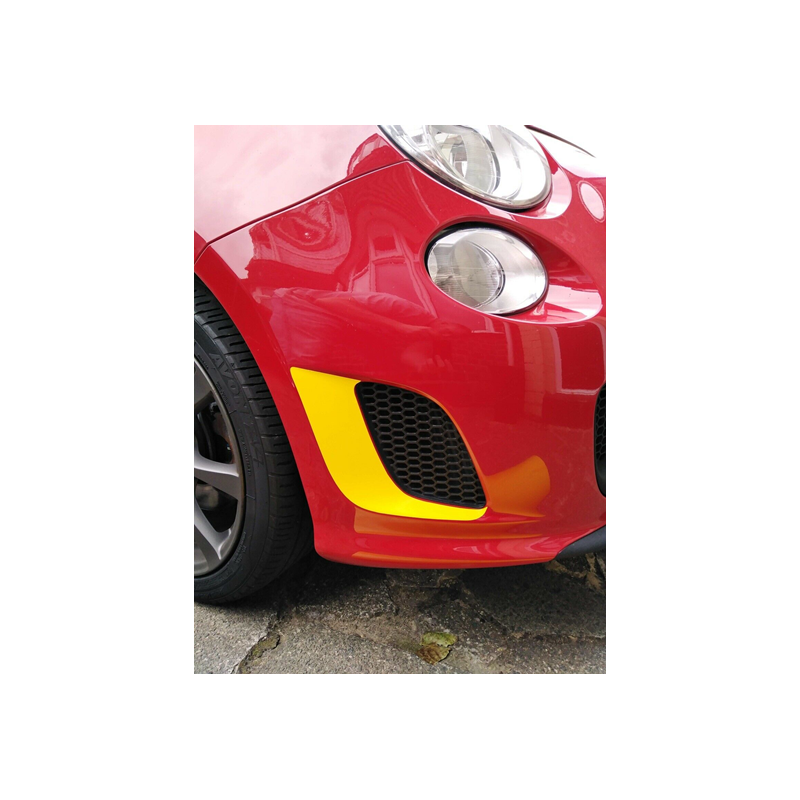 Fiat 500 / 595 Abarth front Bumper AUFKLEBER