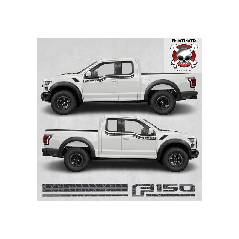 FORD F-150 Raptor side Stripes ADHESIVOS