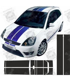 Ford Fiesta MK6 ST / ZS OTT Stripes AUTOCOLLANT (Produit compatible)
