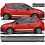 Ford Fiesta ST MK ST Stripes AUTOCOLLANT (Produit compatible)