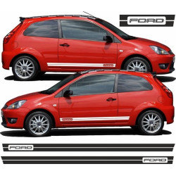 Ford Fiesta MK6 Custom Design Stripes AUFKLEBER