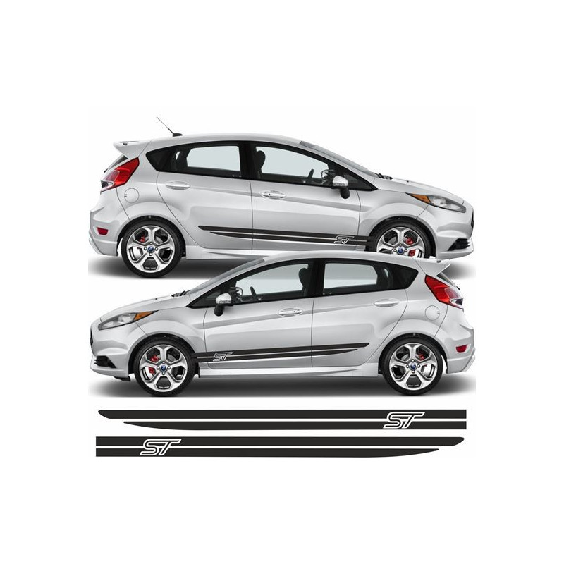 Ford Fiesta MK7 ST Stripes AUFKLEBER